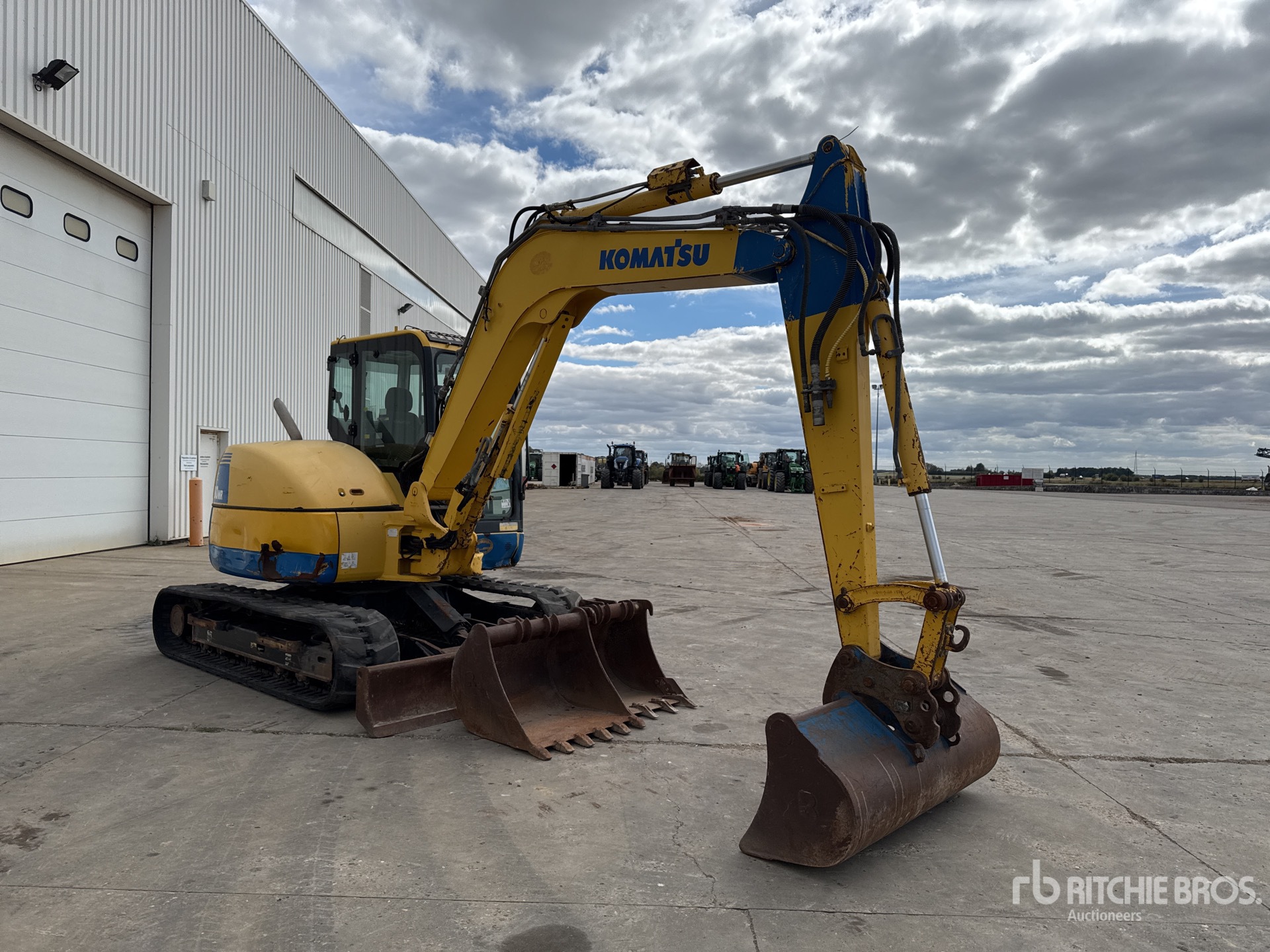 2014 Komatsu PC80MR-3