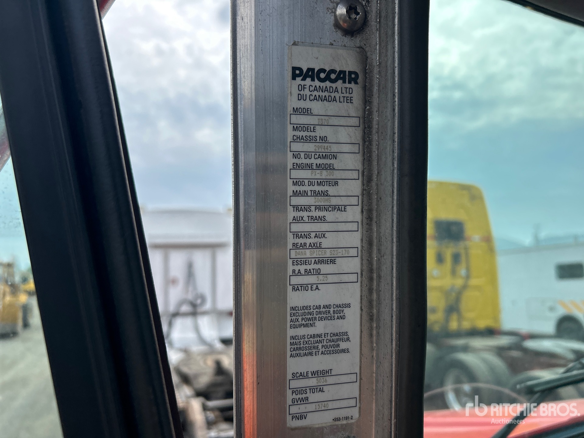 2011 Kenworth T300