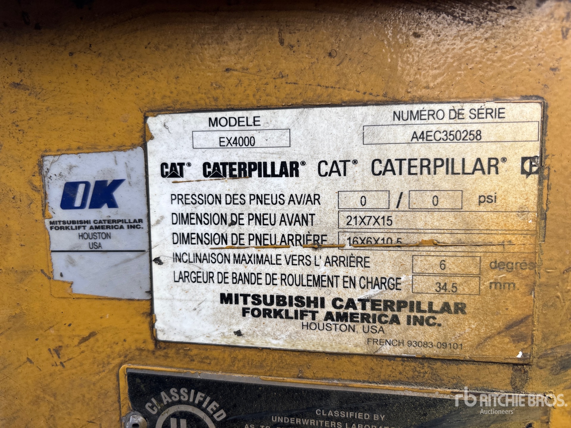 2009 Caterpillar EX4000