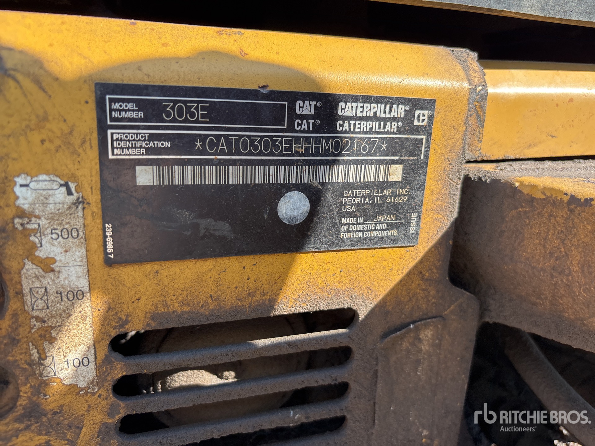 2017 Caterpillar 303E CR