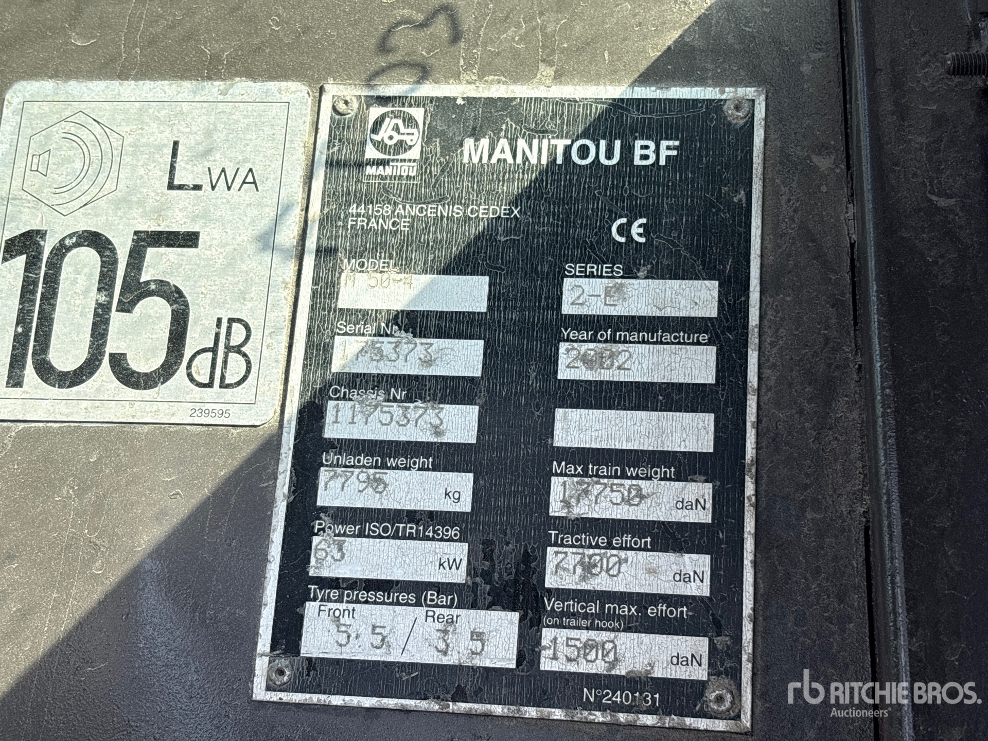 2002 Manitou M50-4