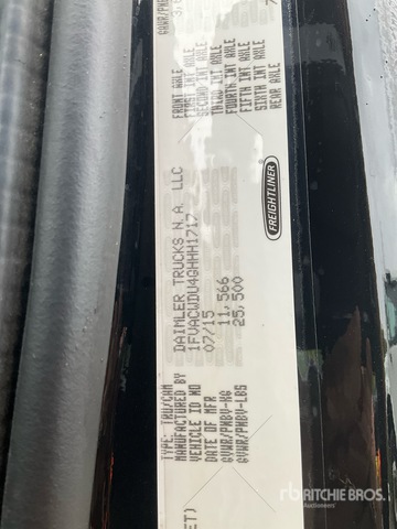 2016 Freightliner M2 106 Van Truck