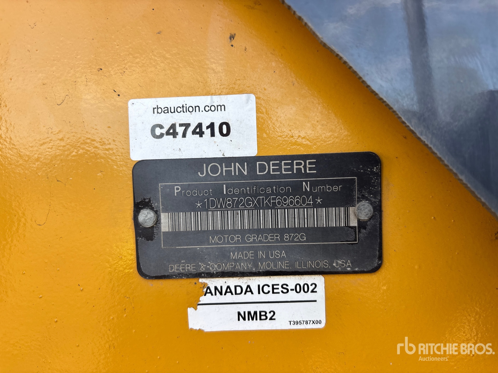 2019 John Deere 872GP