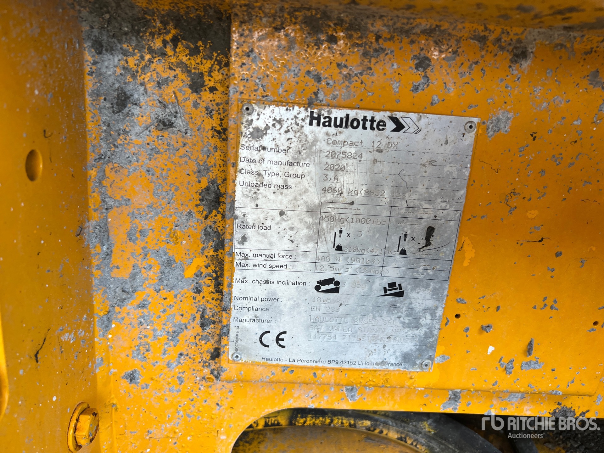 2020 Haulotte COMPACT12DX