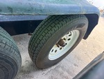 Trailer Chassis with Left Rear Tire