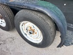 Trailer Chassis with Right Front Tire