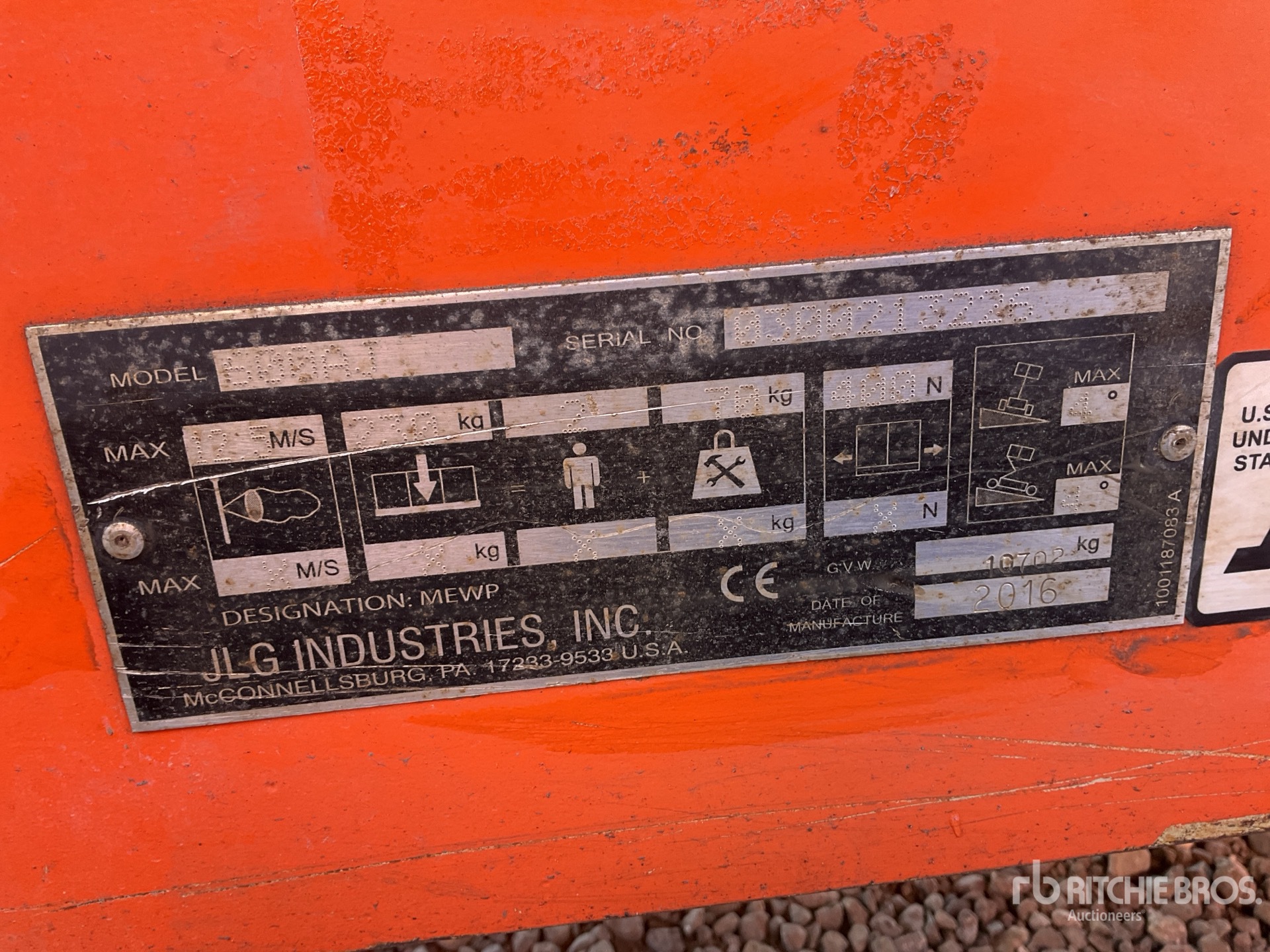 2016 JLG 600AJ