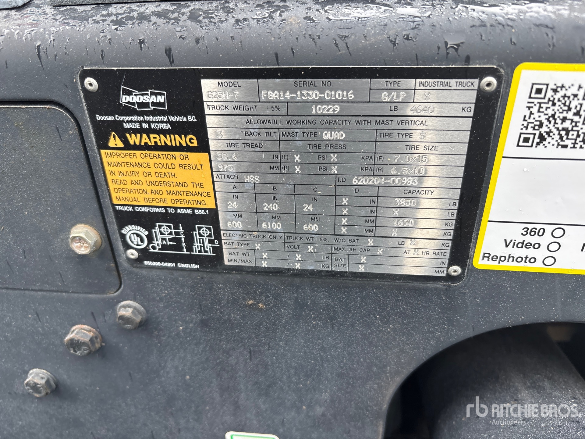 Doosan G25N-7