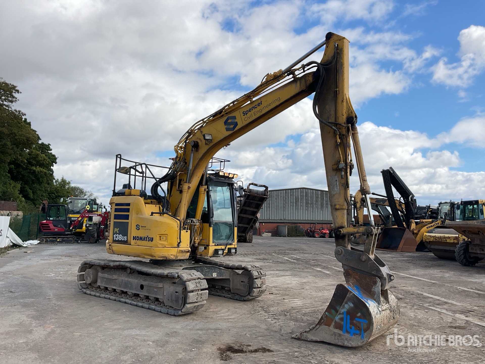 2016 Komatsu PC138US-11
