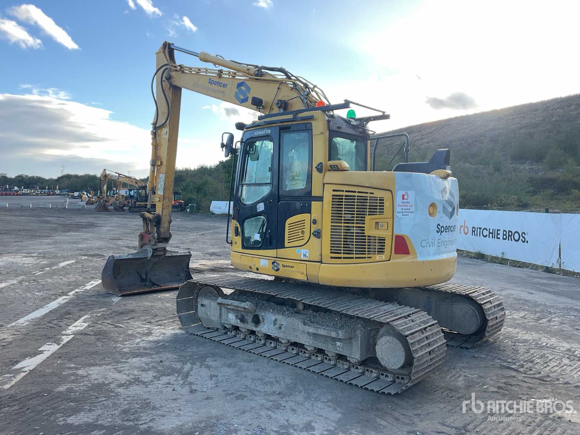 2020 Komatsu PC138US-11