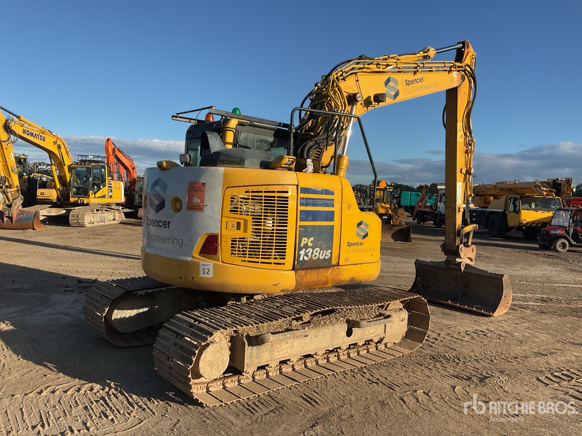 2020 Komatsu PC138US-11