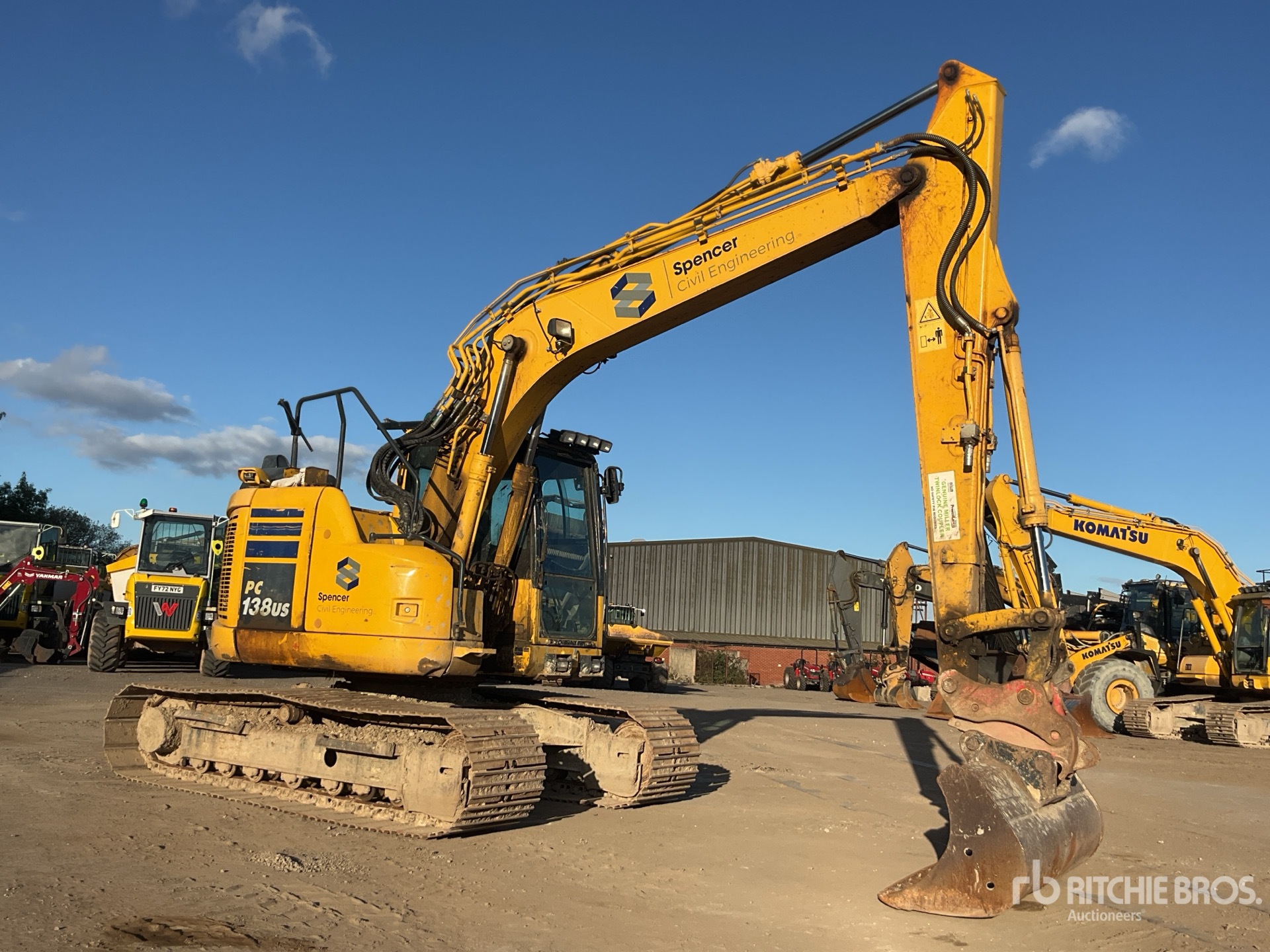 2020 Komatsu PC138US-11