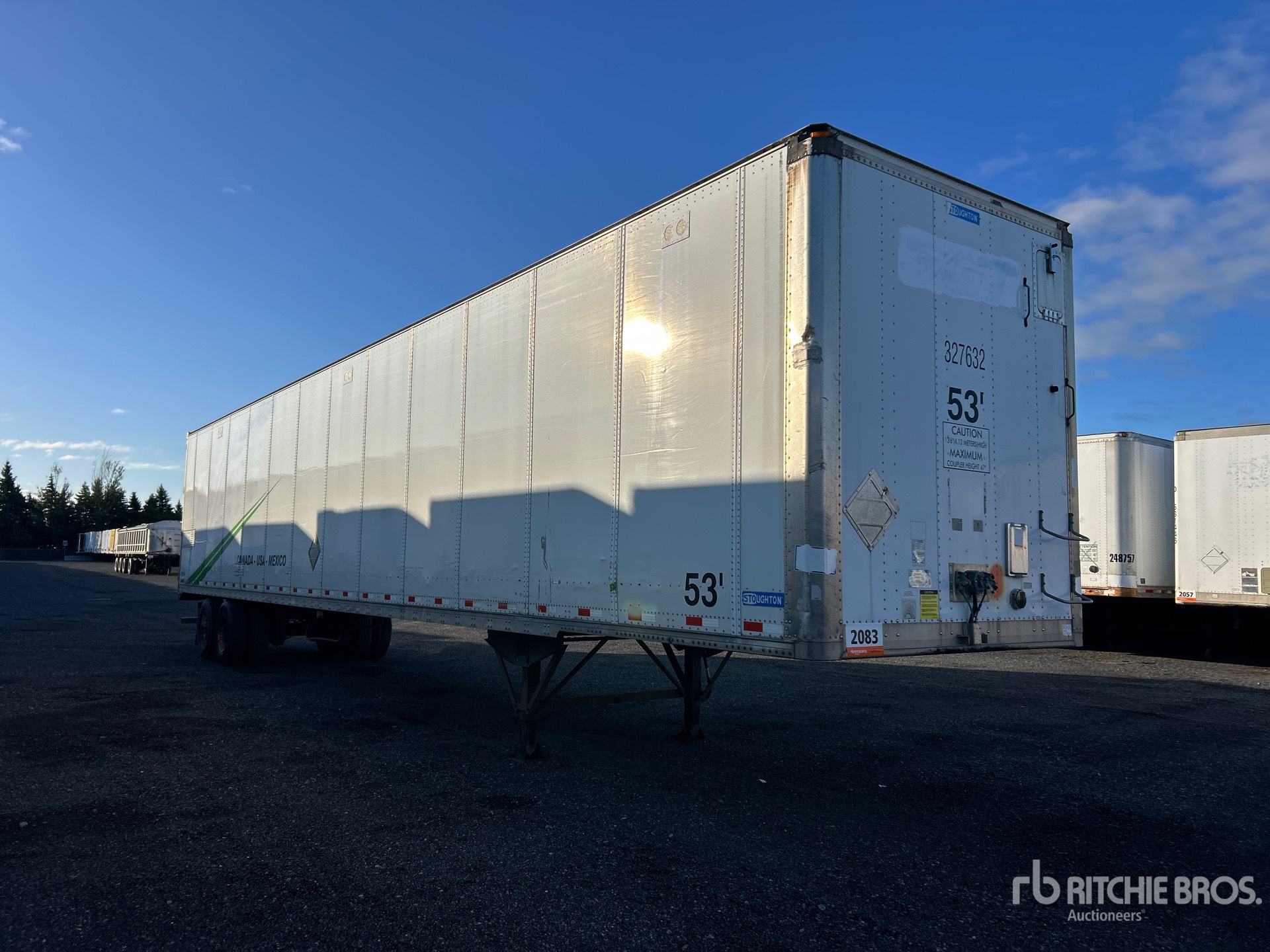 2008 Stoughton 53 FT X 102 IN T/A