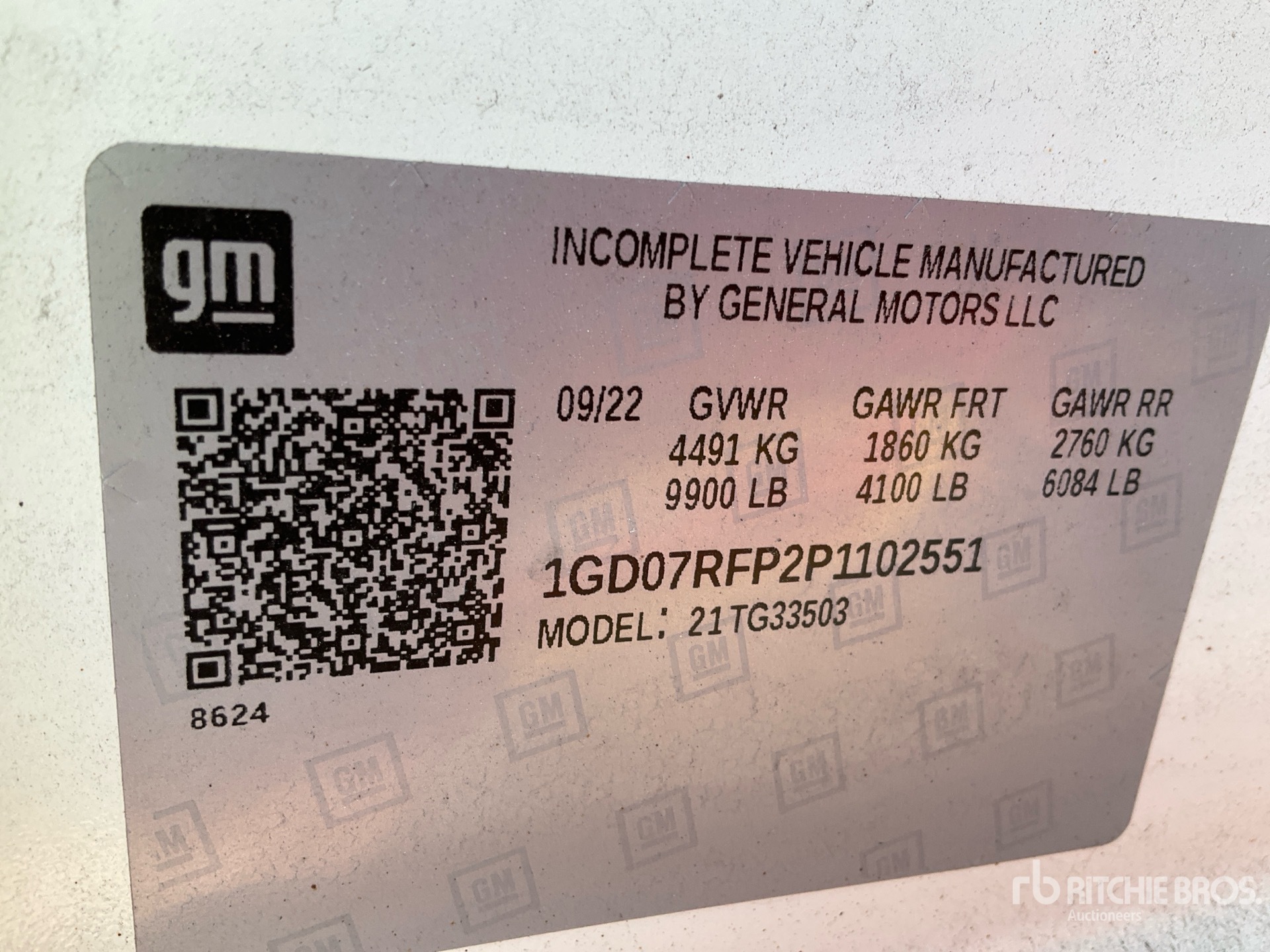 2023 GMC SAVANA G3500