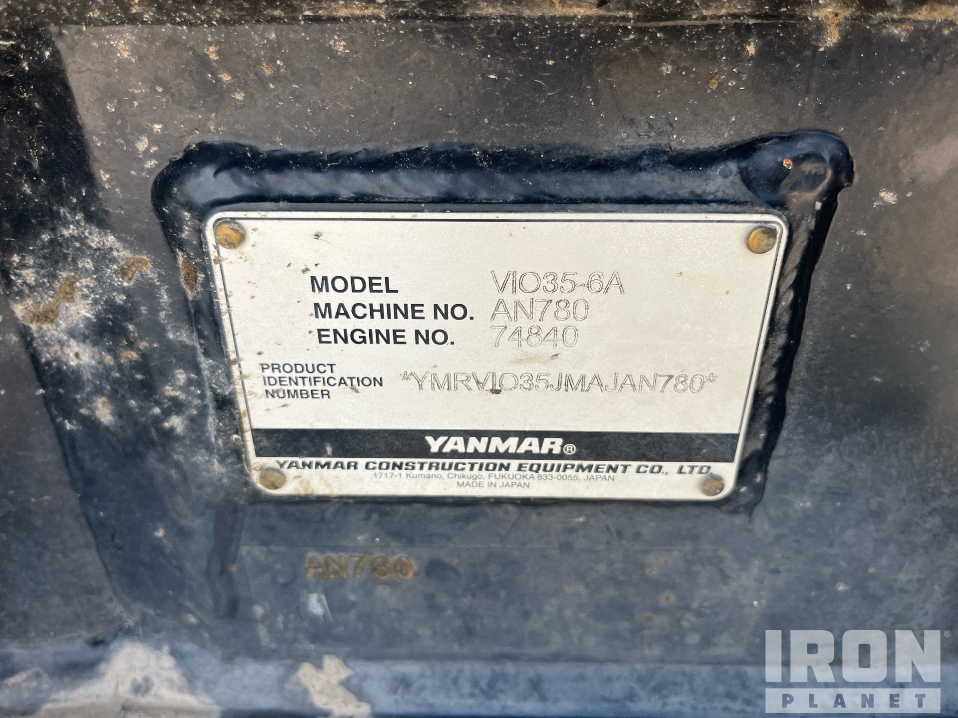 2021 Yanmar VIO35-6A