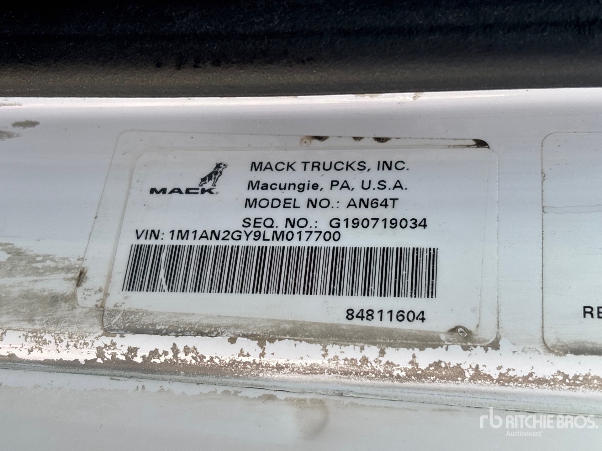 2020 Mack ANTHEM AN64T