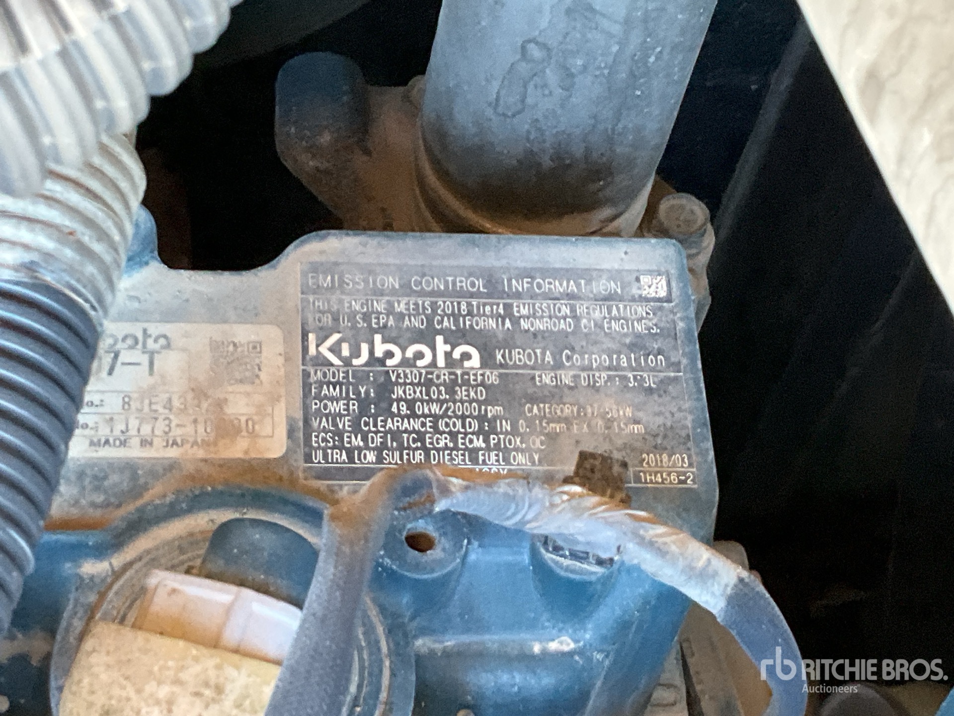 2018 Kubota KX080-4A