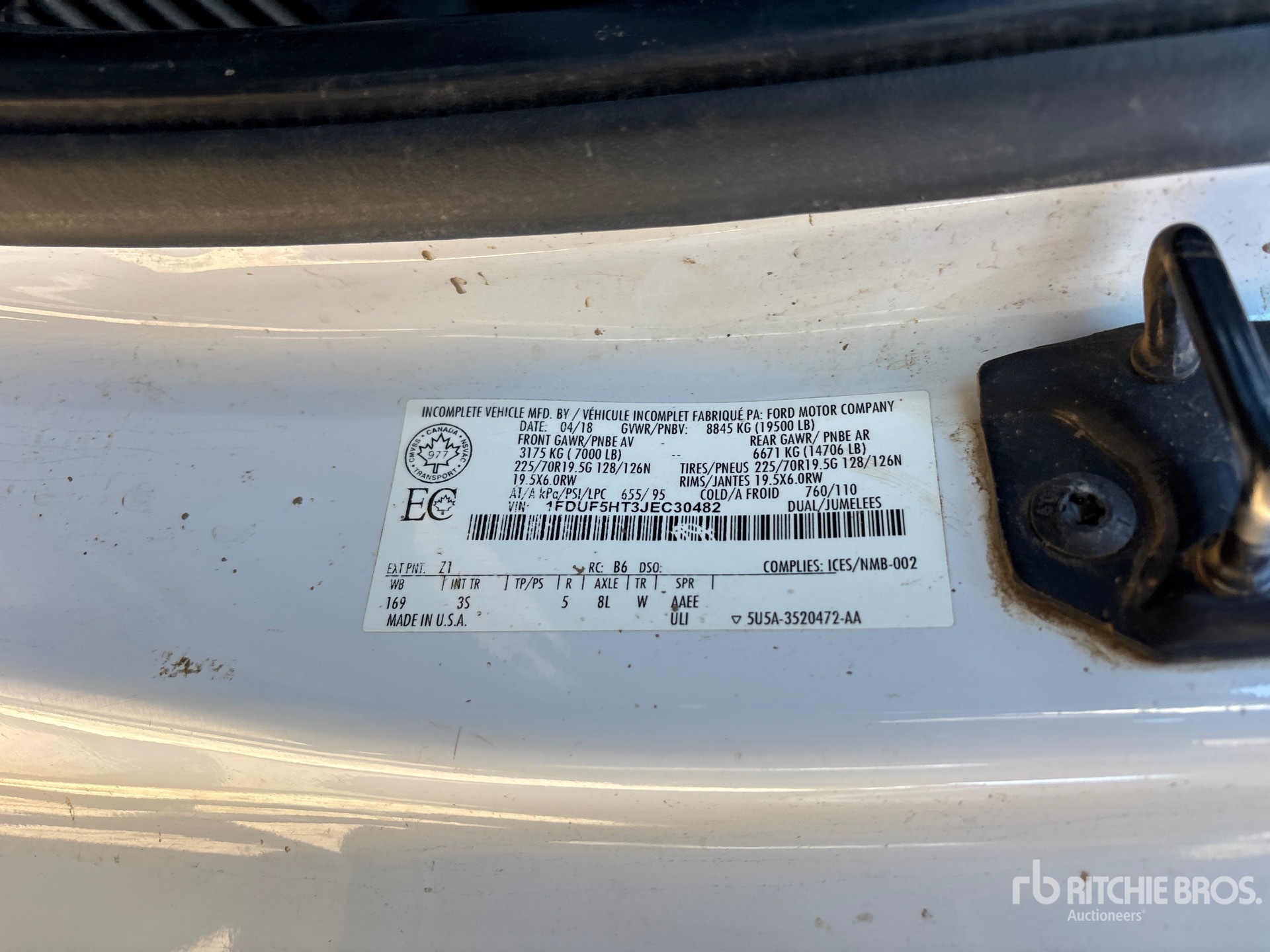 2018 Ford F-550