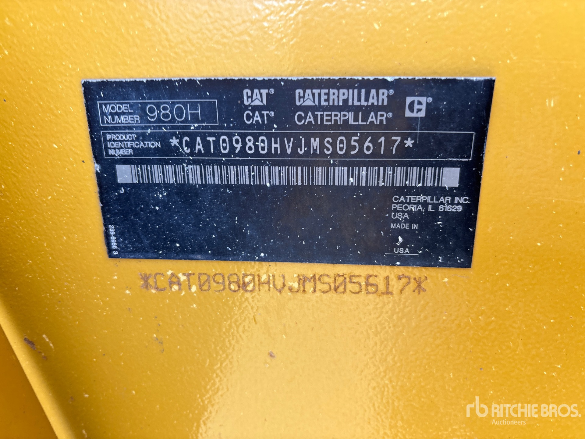 2010 Caterpillar 980H