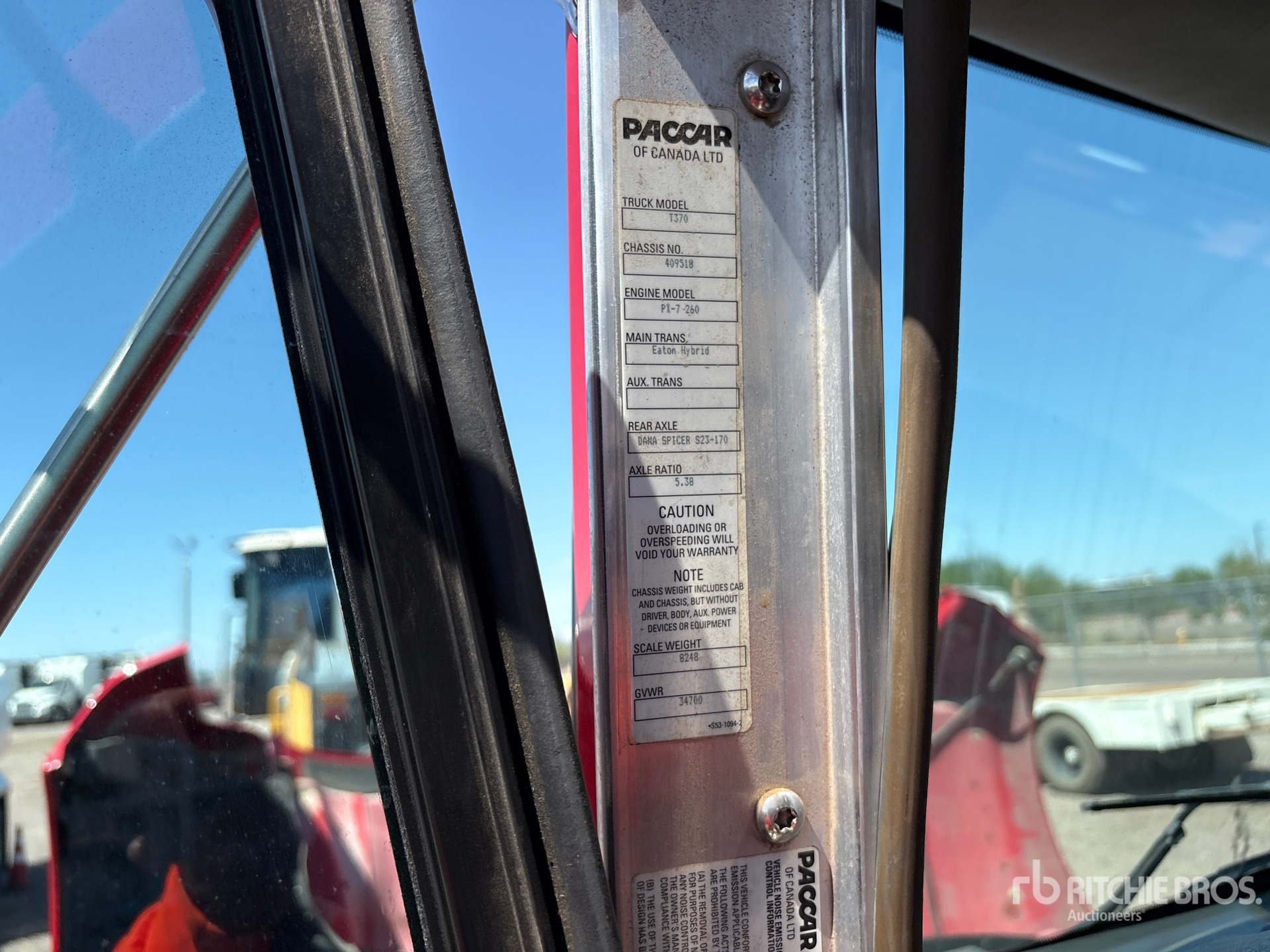 2014 Kenworth T370