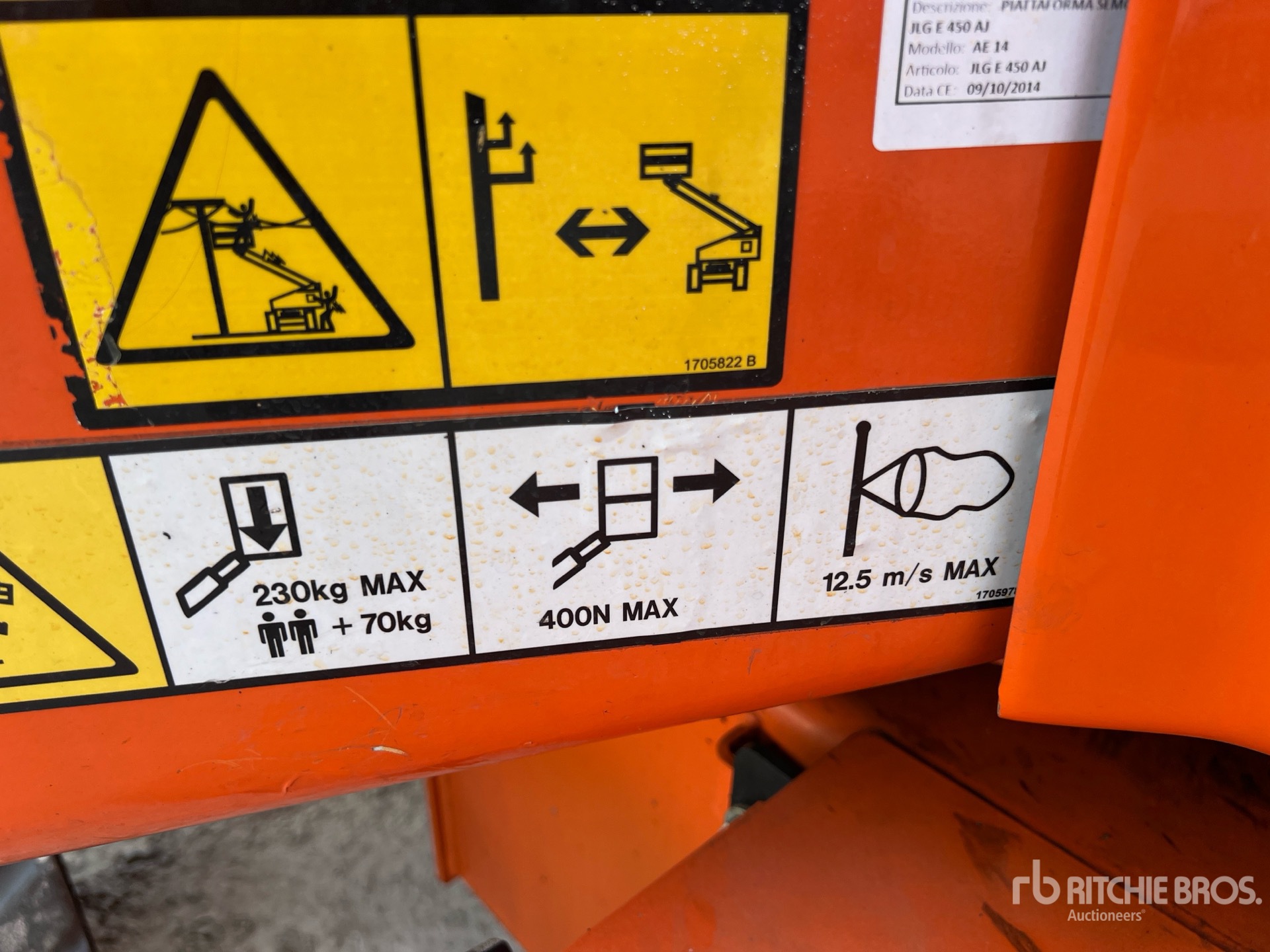 2015 JLG 450AJ SERIES LL