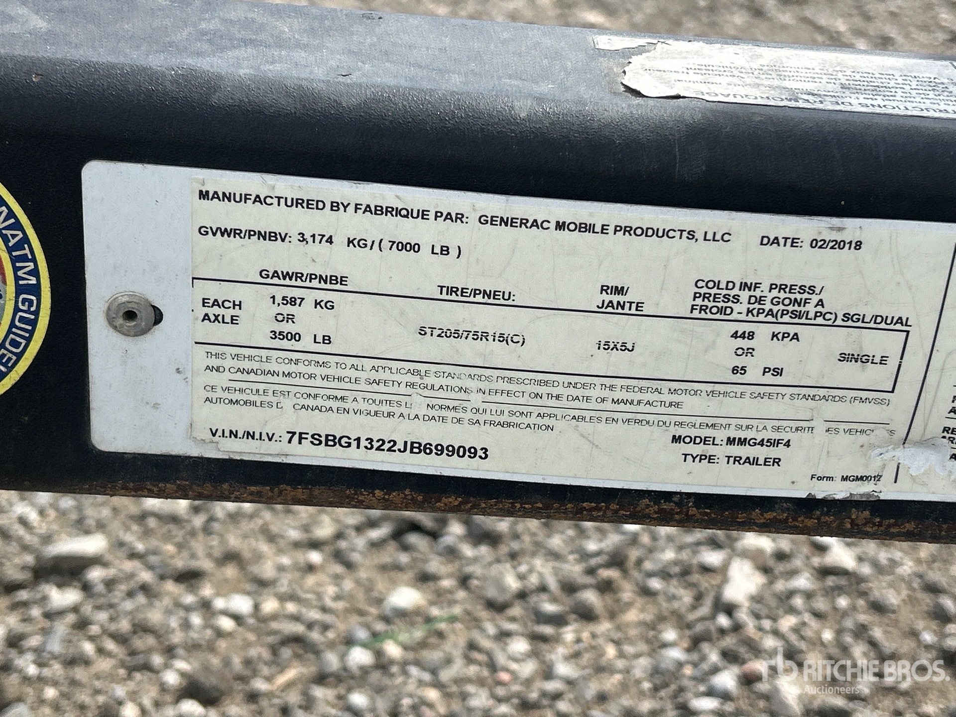2018 Generac Mobile