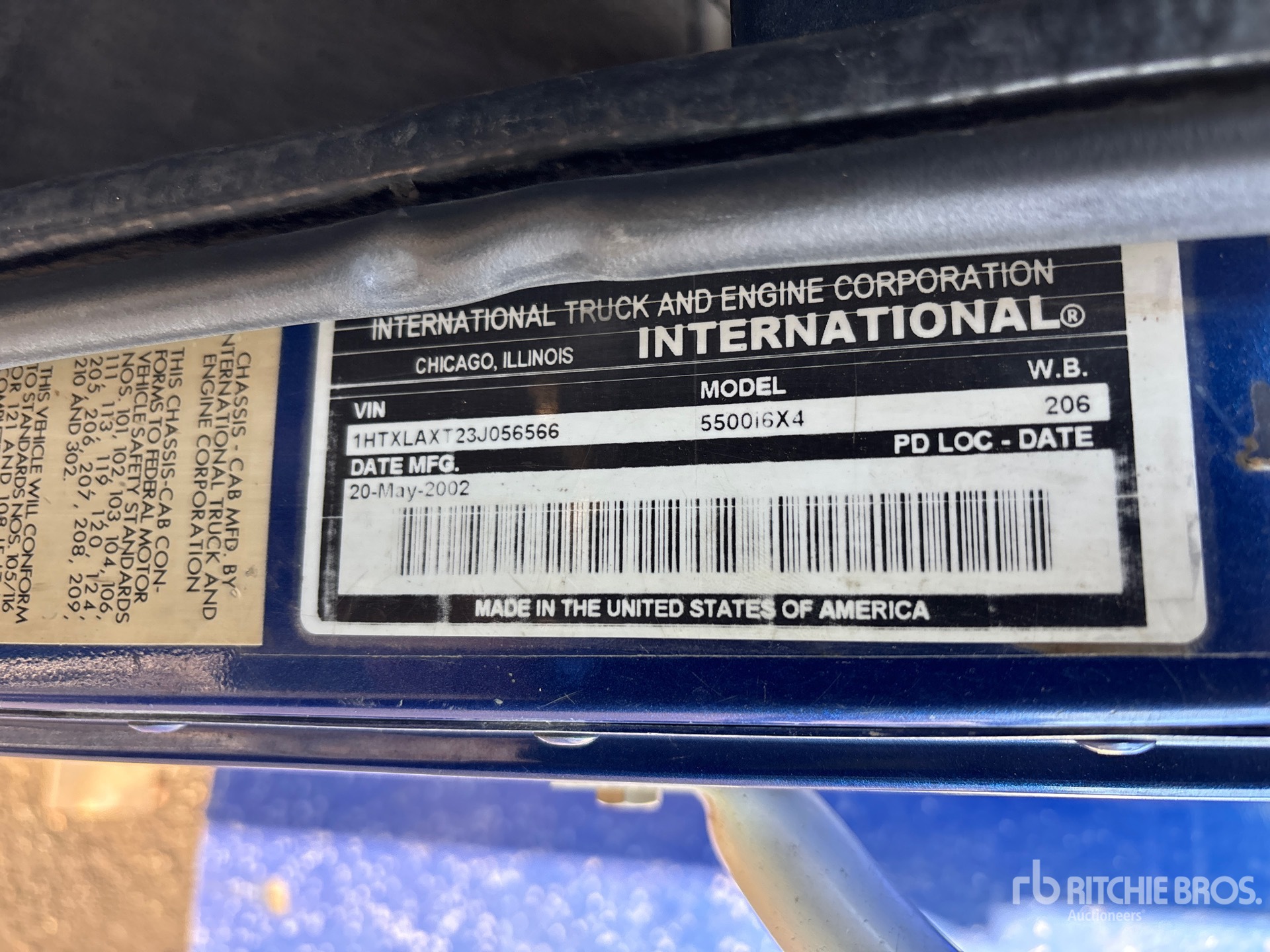 2003 International 5500