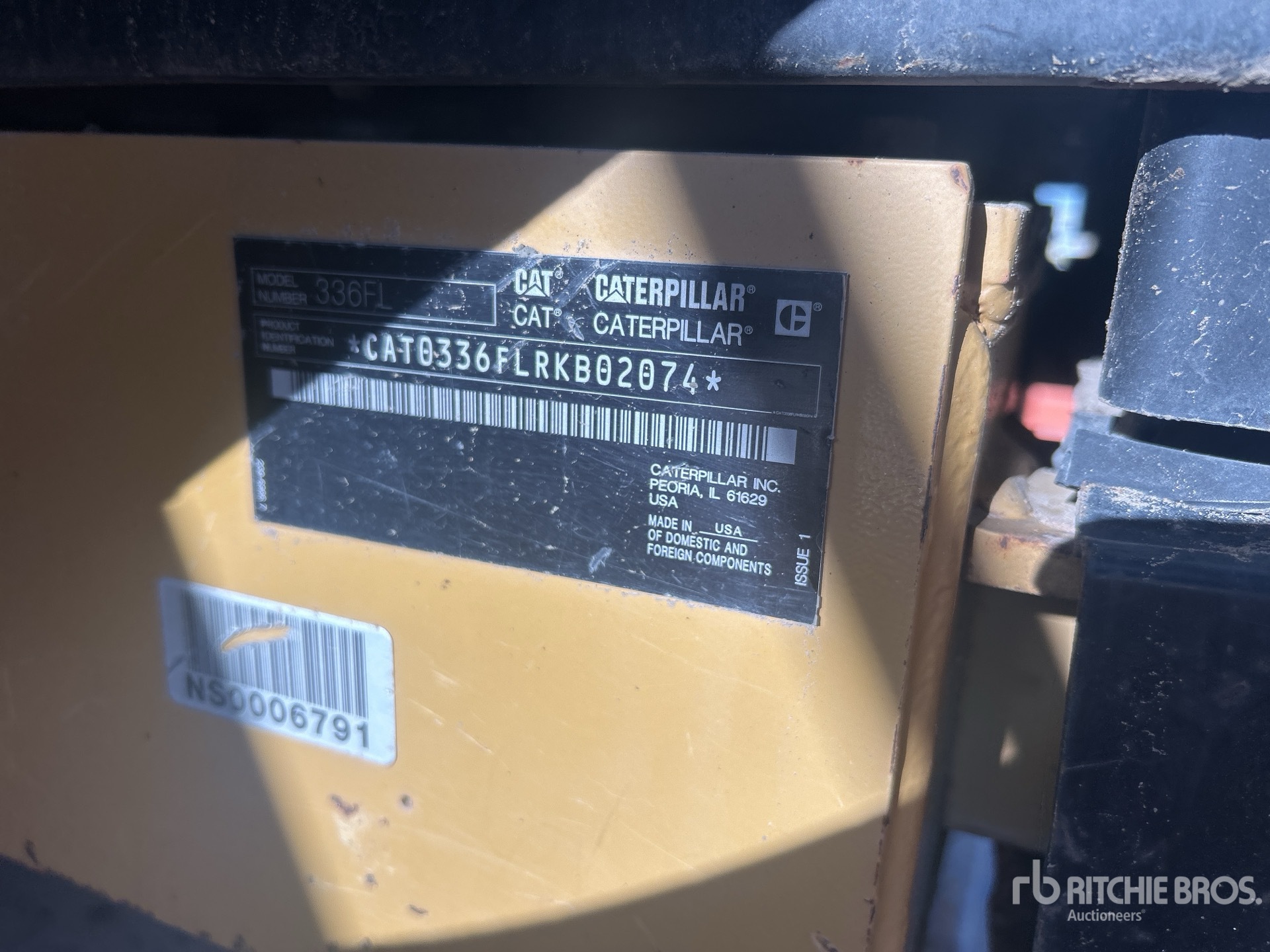 2016 Caterpillar 336F L