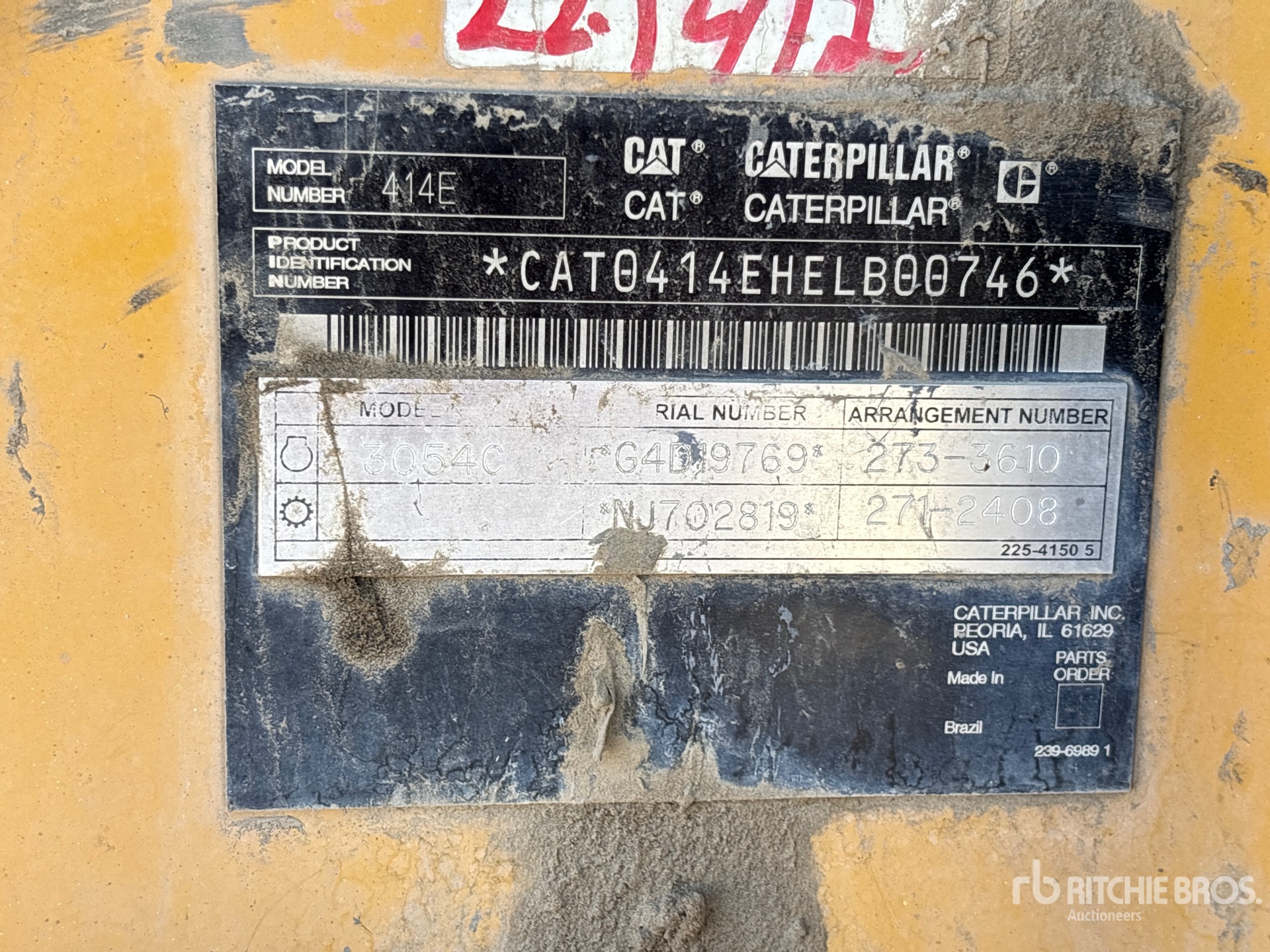 2008 Caterpillar 414E