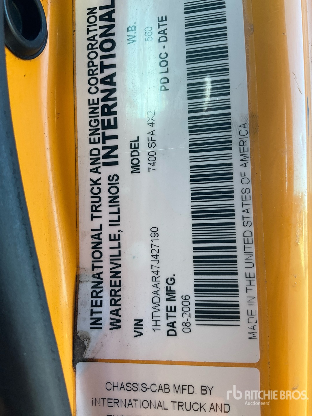 2007 International 7400 SFA