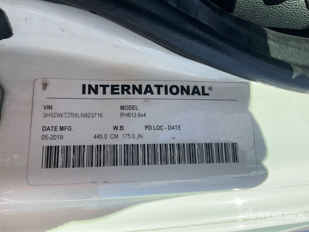 2020 International RH613