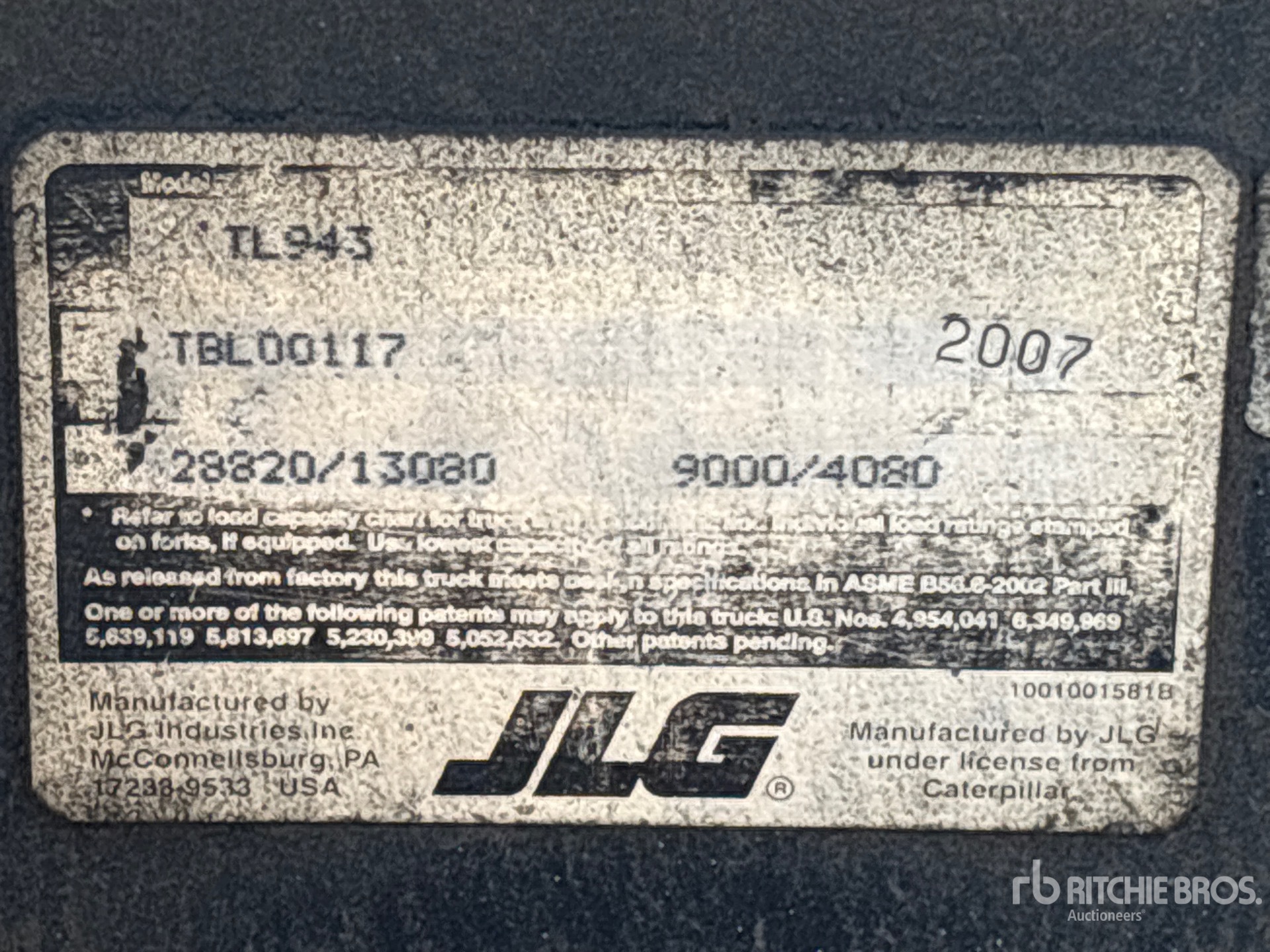2007 Caterpillar TL943
