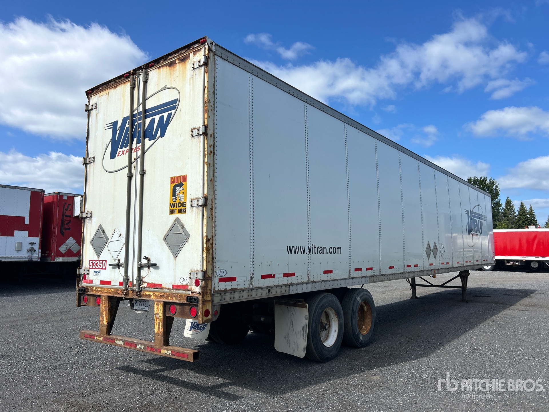 2004 Wabash 53 ft x 102 in T/A