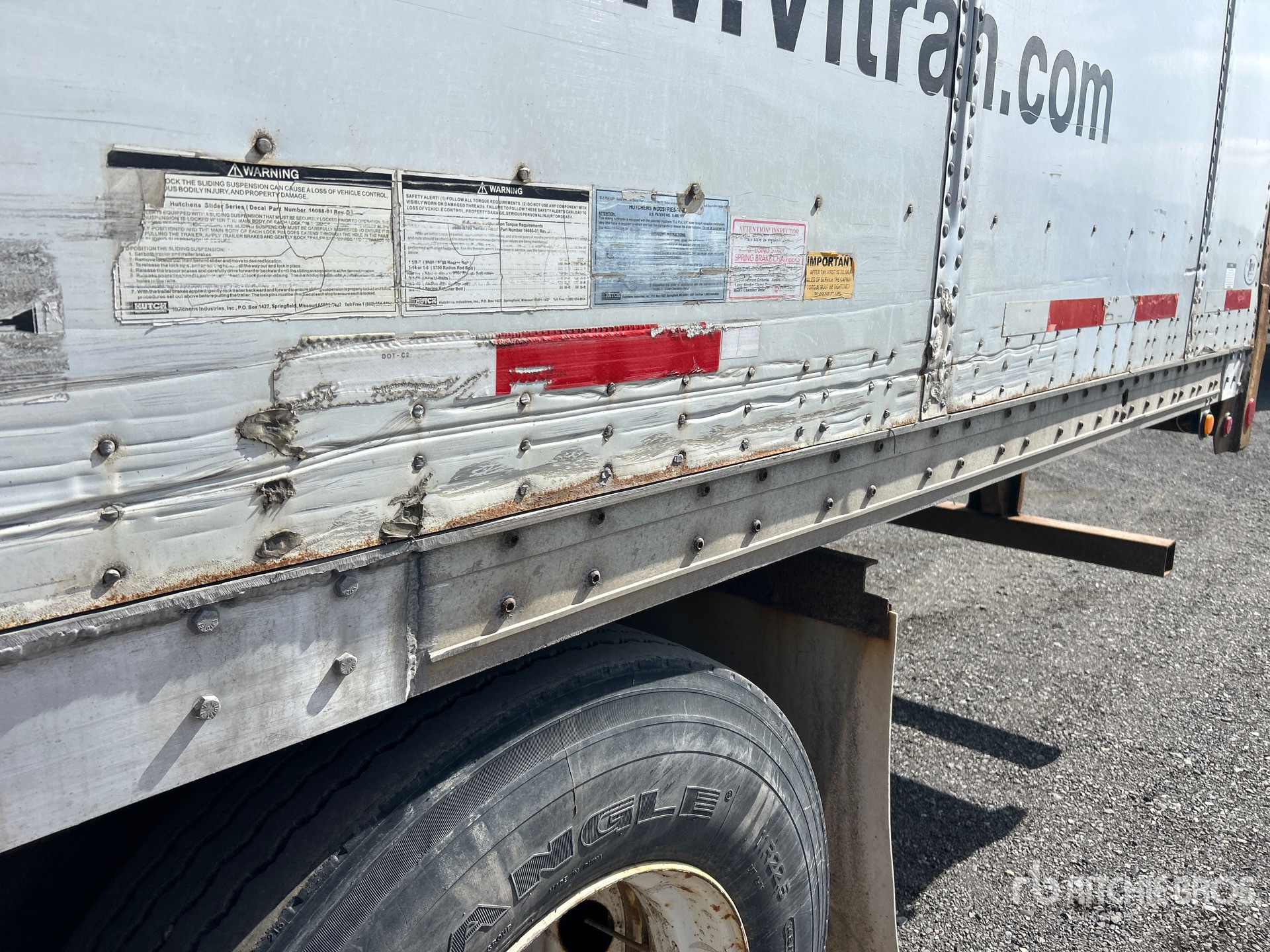 2004 Wabash 53 ft x 102 in T/A