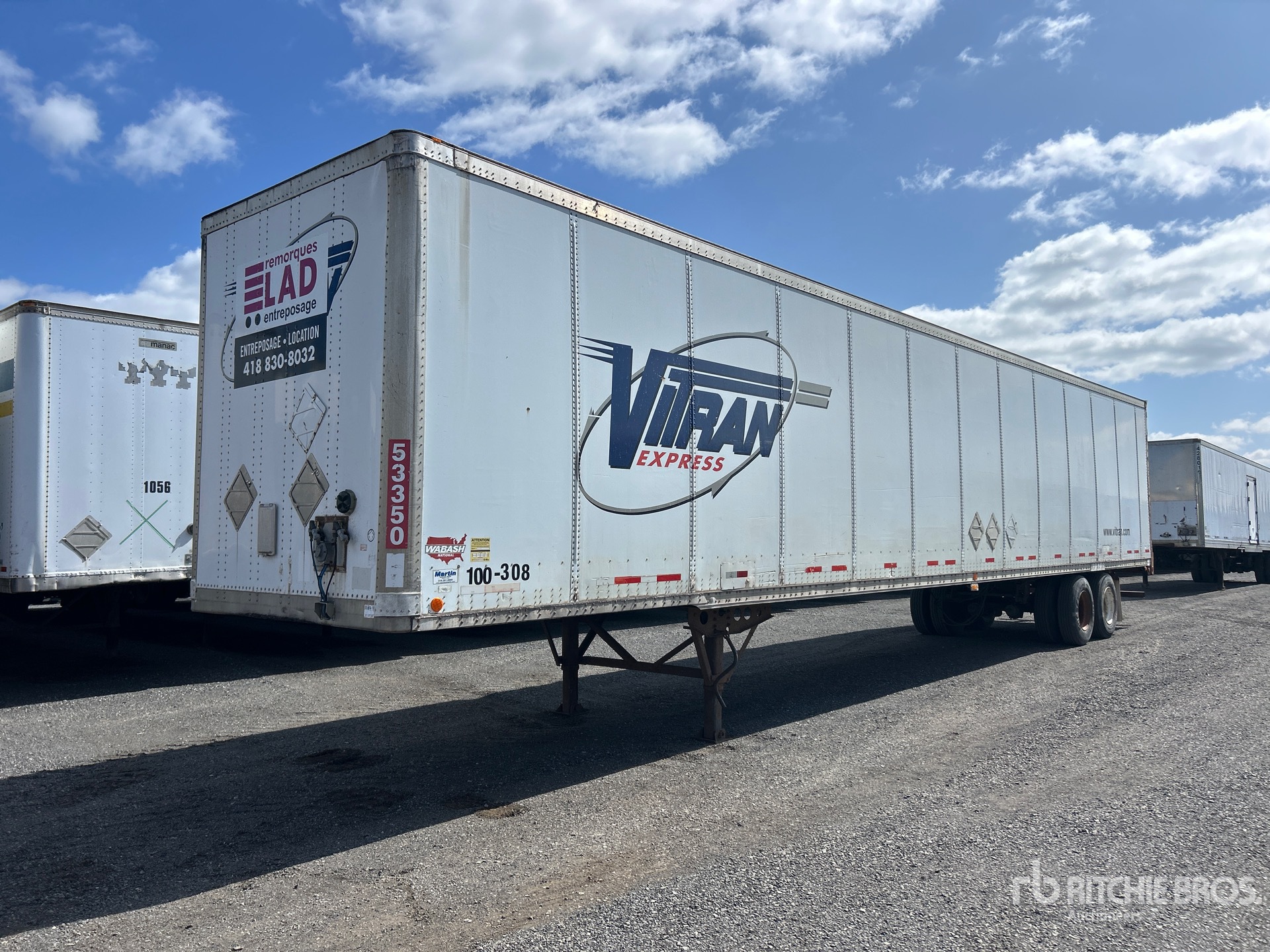 2004 Wabash 53 ft x 102 in T/A