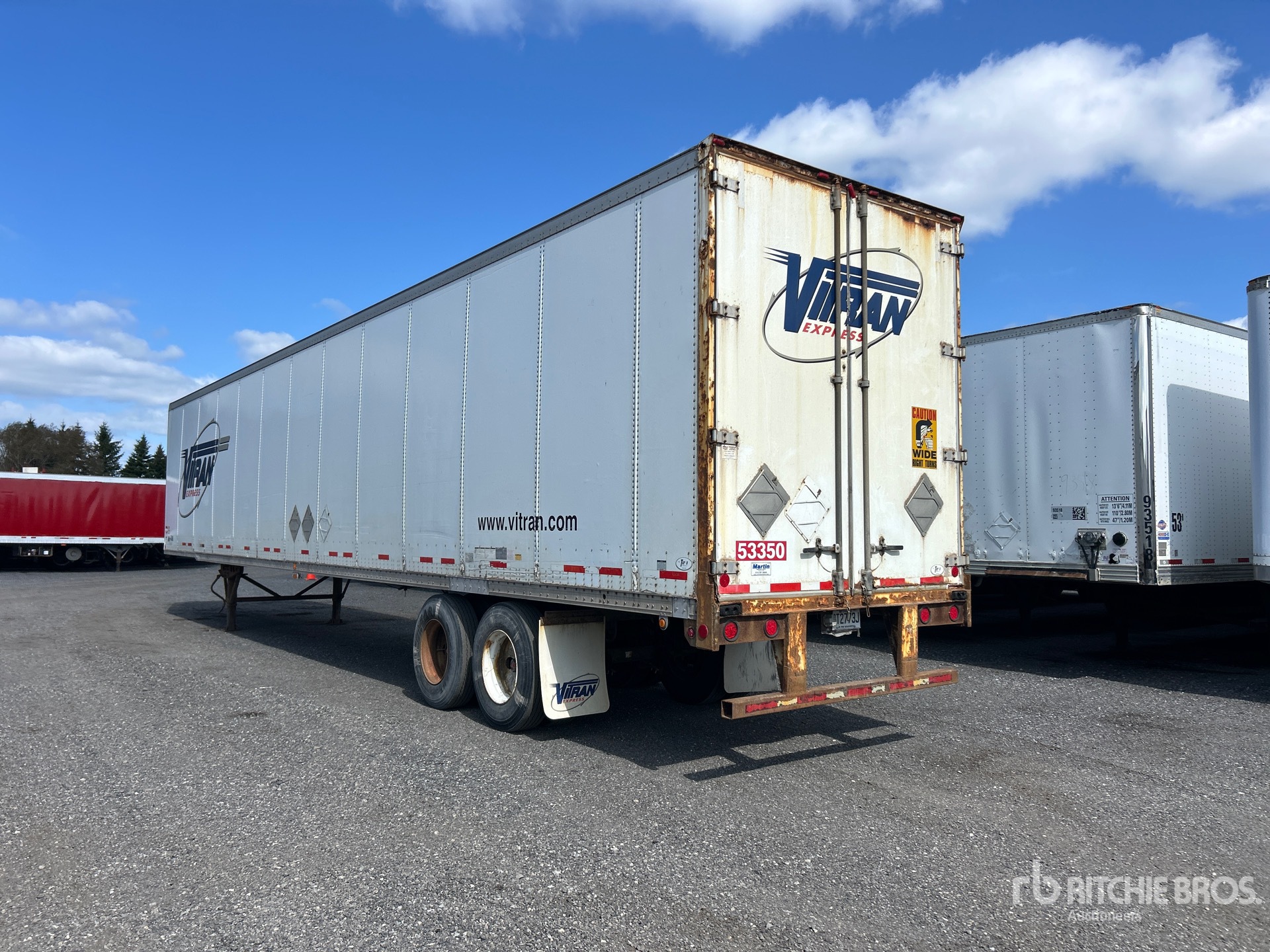 2004 Wabash 53 ft x 102 in T/A