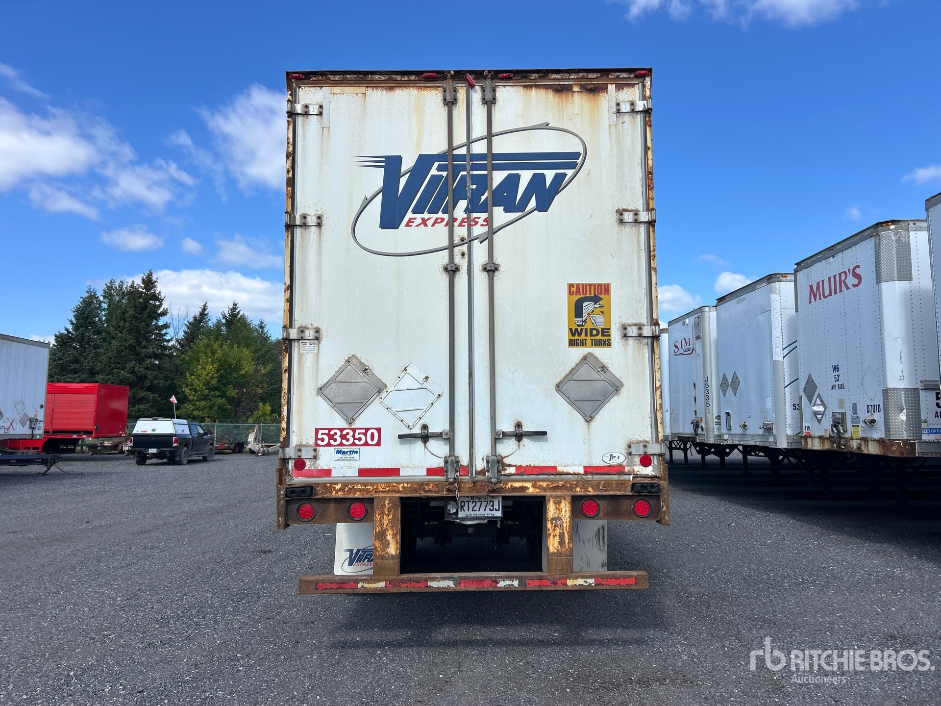 2004 Wabash 53 ft x 102 in T/A