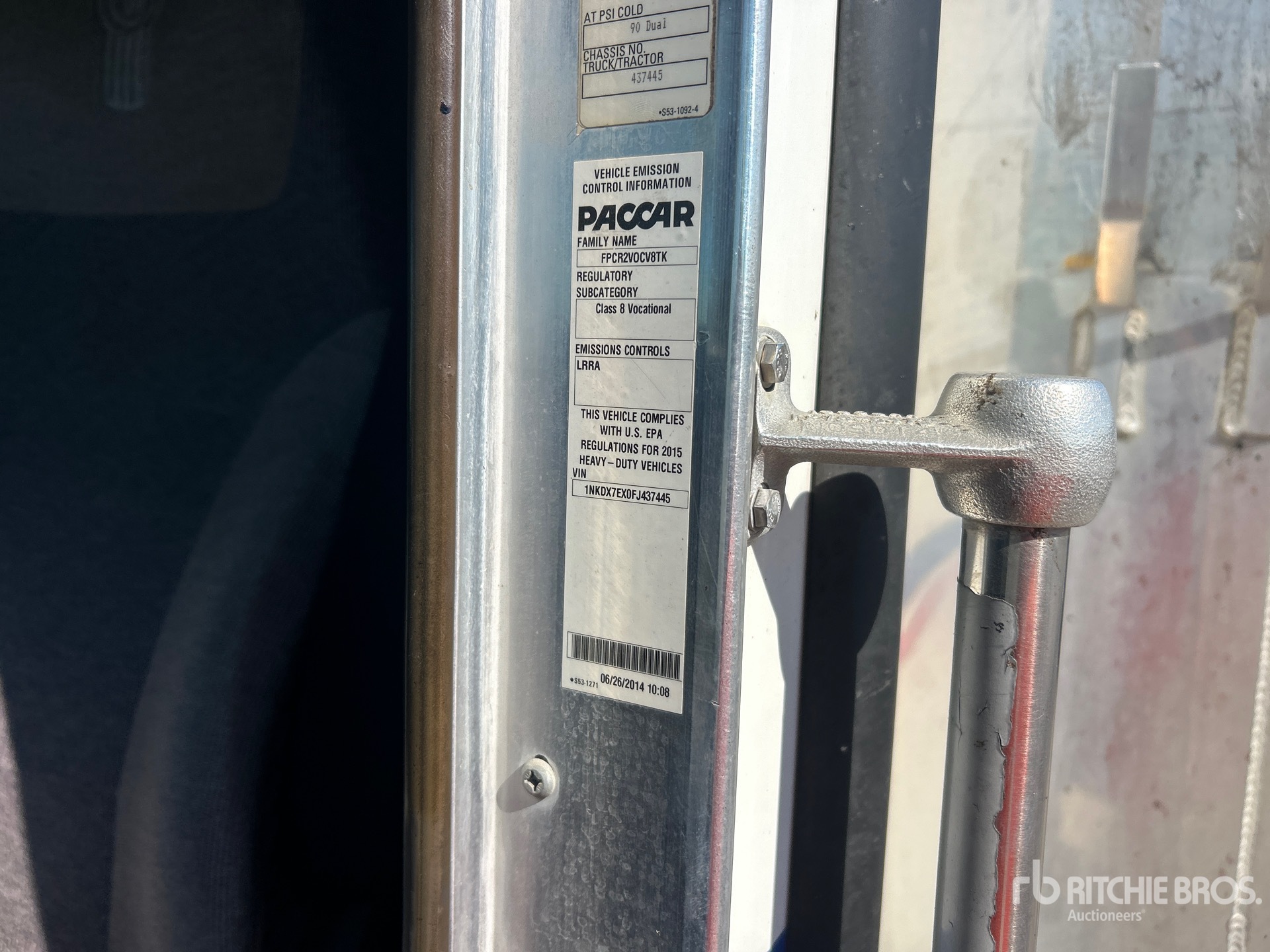 2015 Kenworth T800