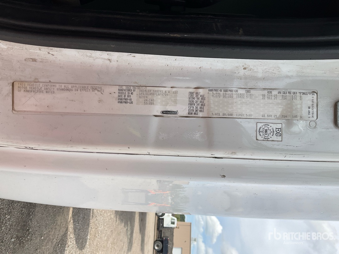 2015 Freightliner CASCADIA 125