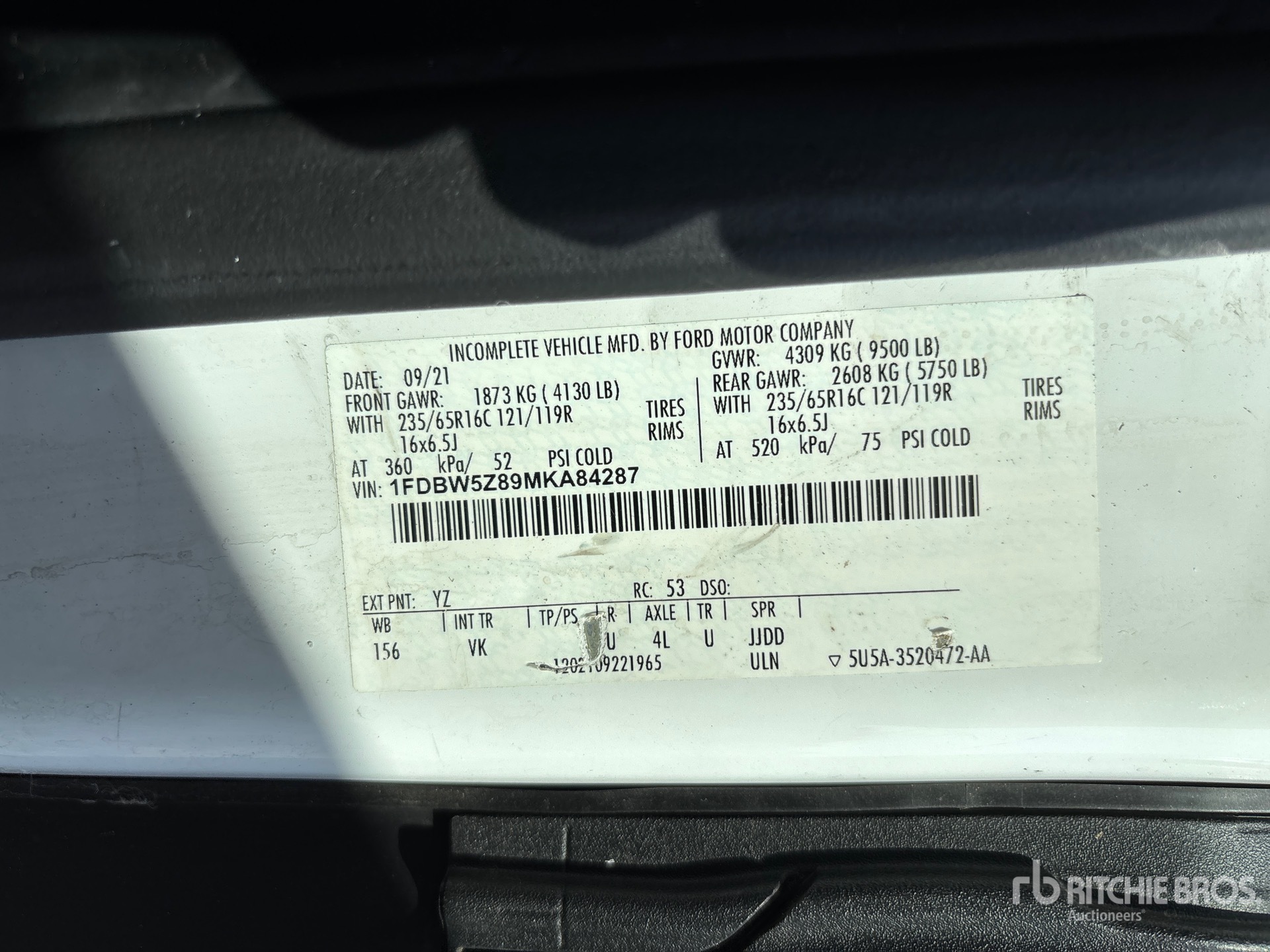 2021 Ford TRANSIT