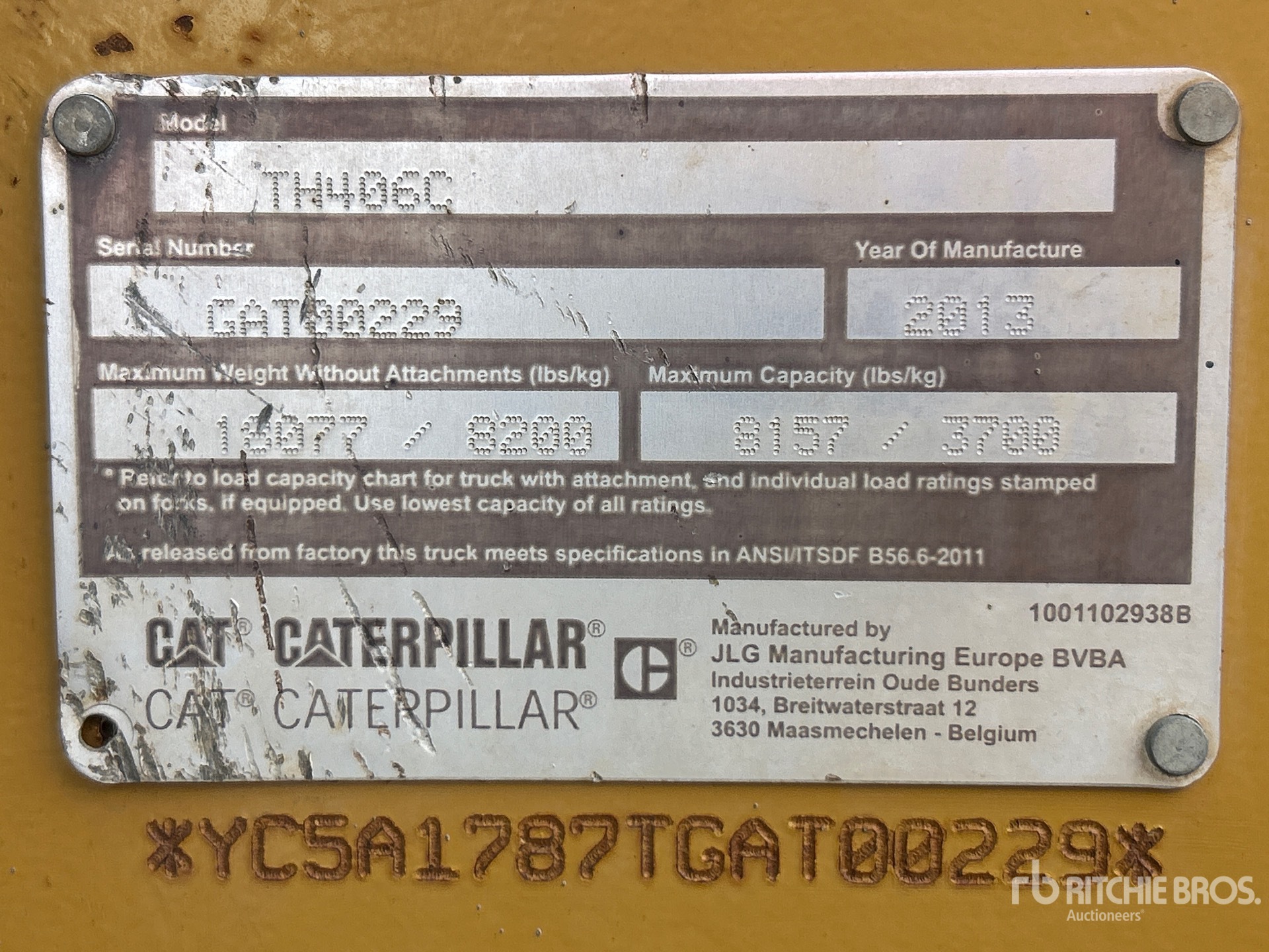 2013 Caterpillar TH406C