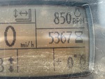 General Appearance with Hour Meter / Odometer