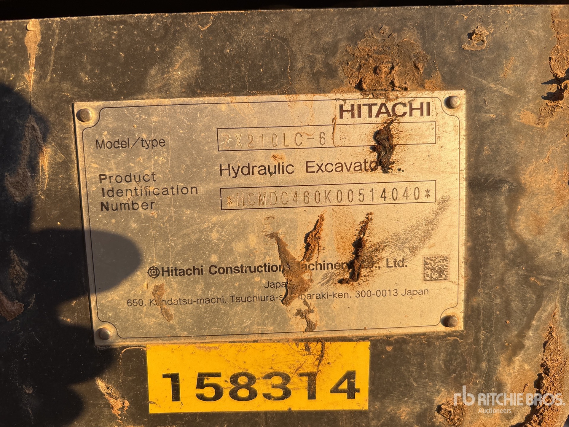 2023 Hitachi ZX210LC-6