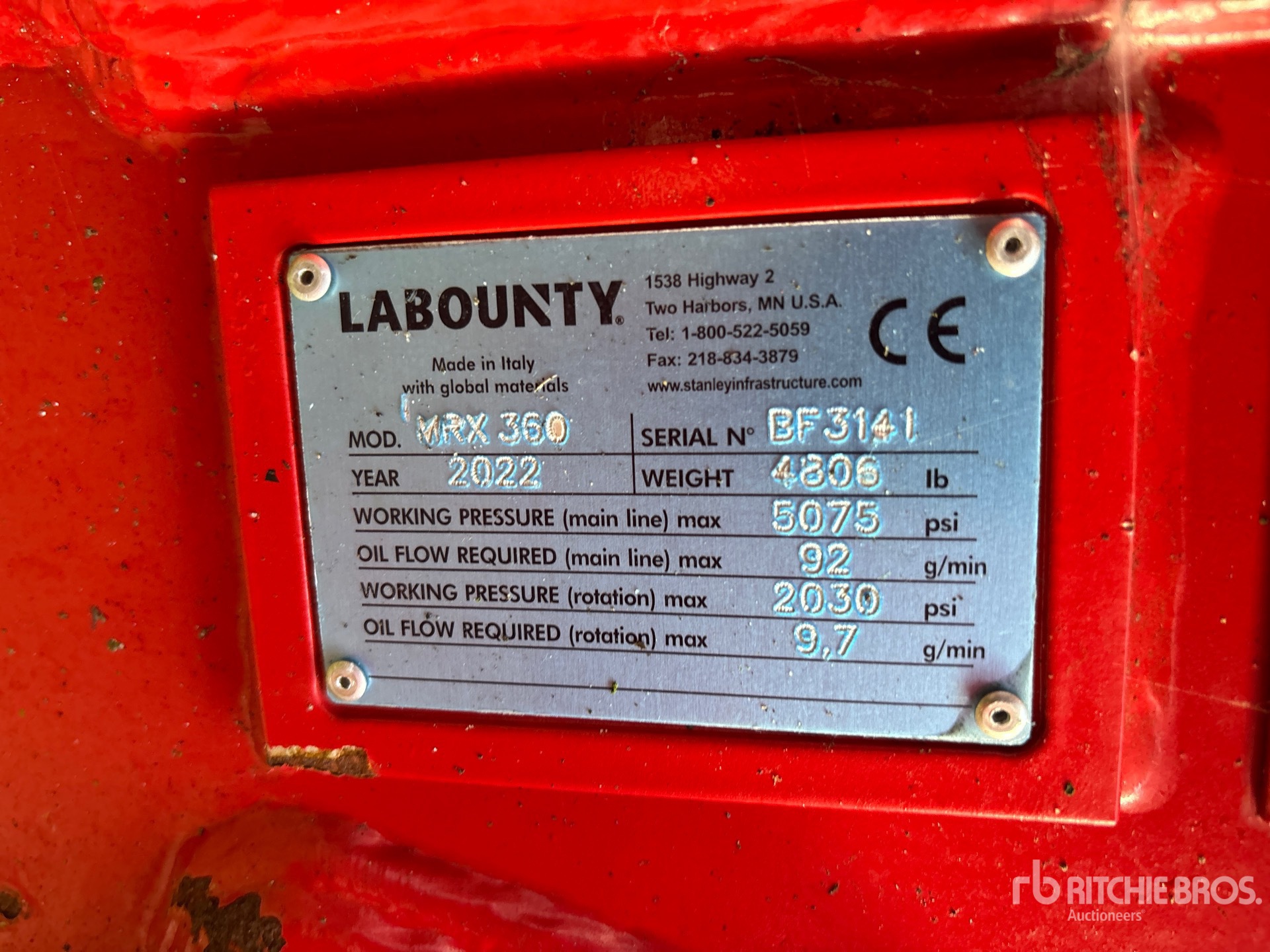 2022 Labounty MRX 360