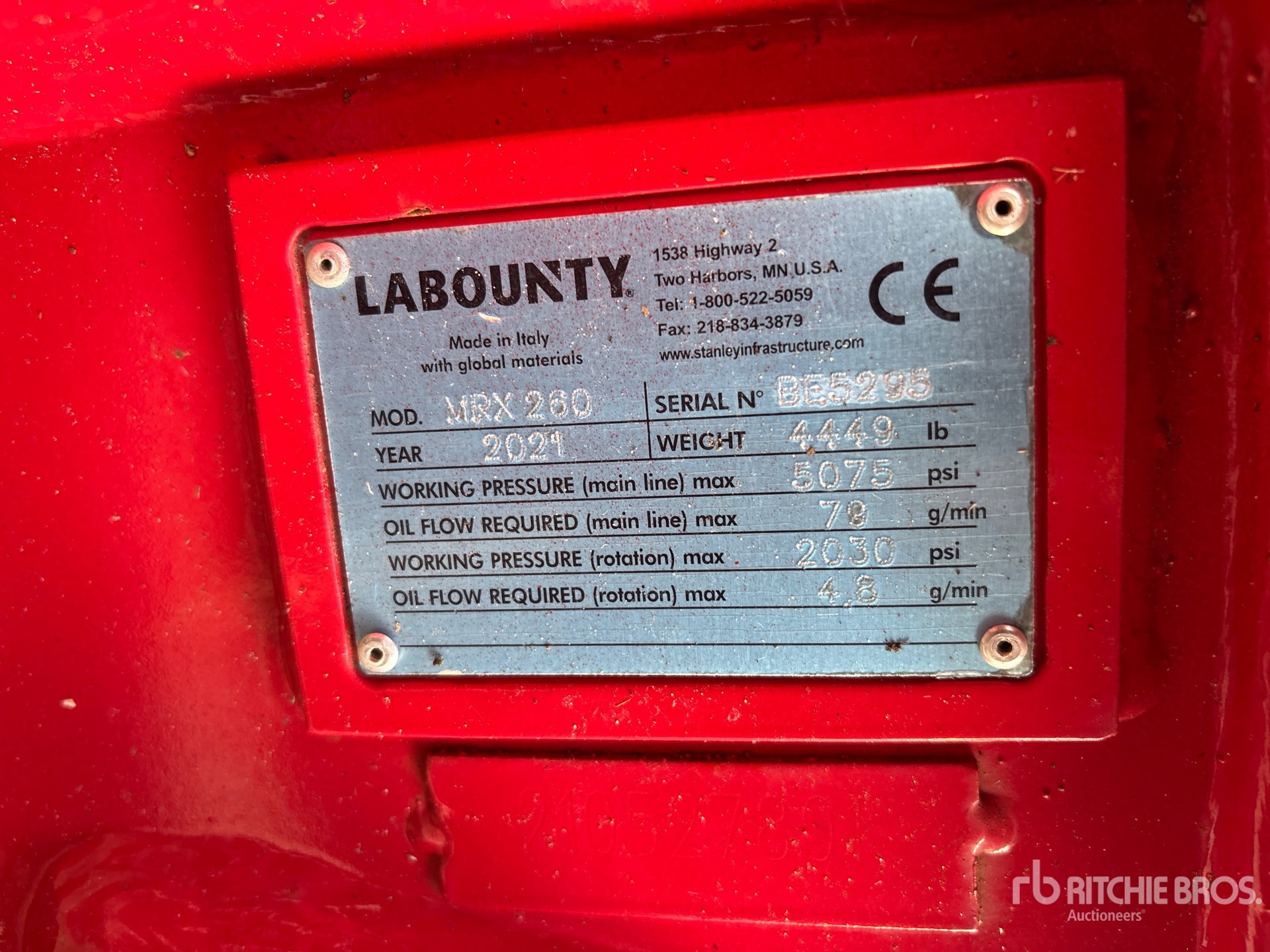 2021 Labounty MRX 260