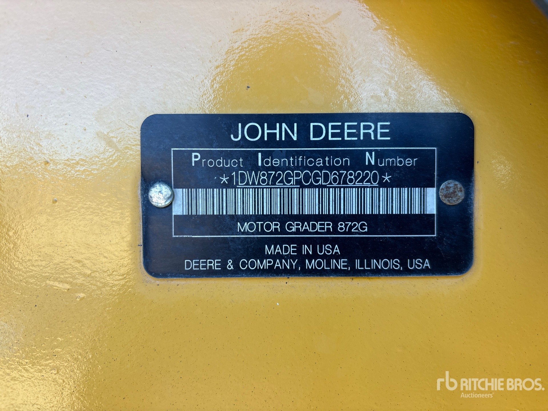 2017 John Deere 872G