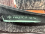 General Appearance with Frame Stamp Serial Number/VIN Photo