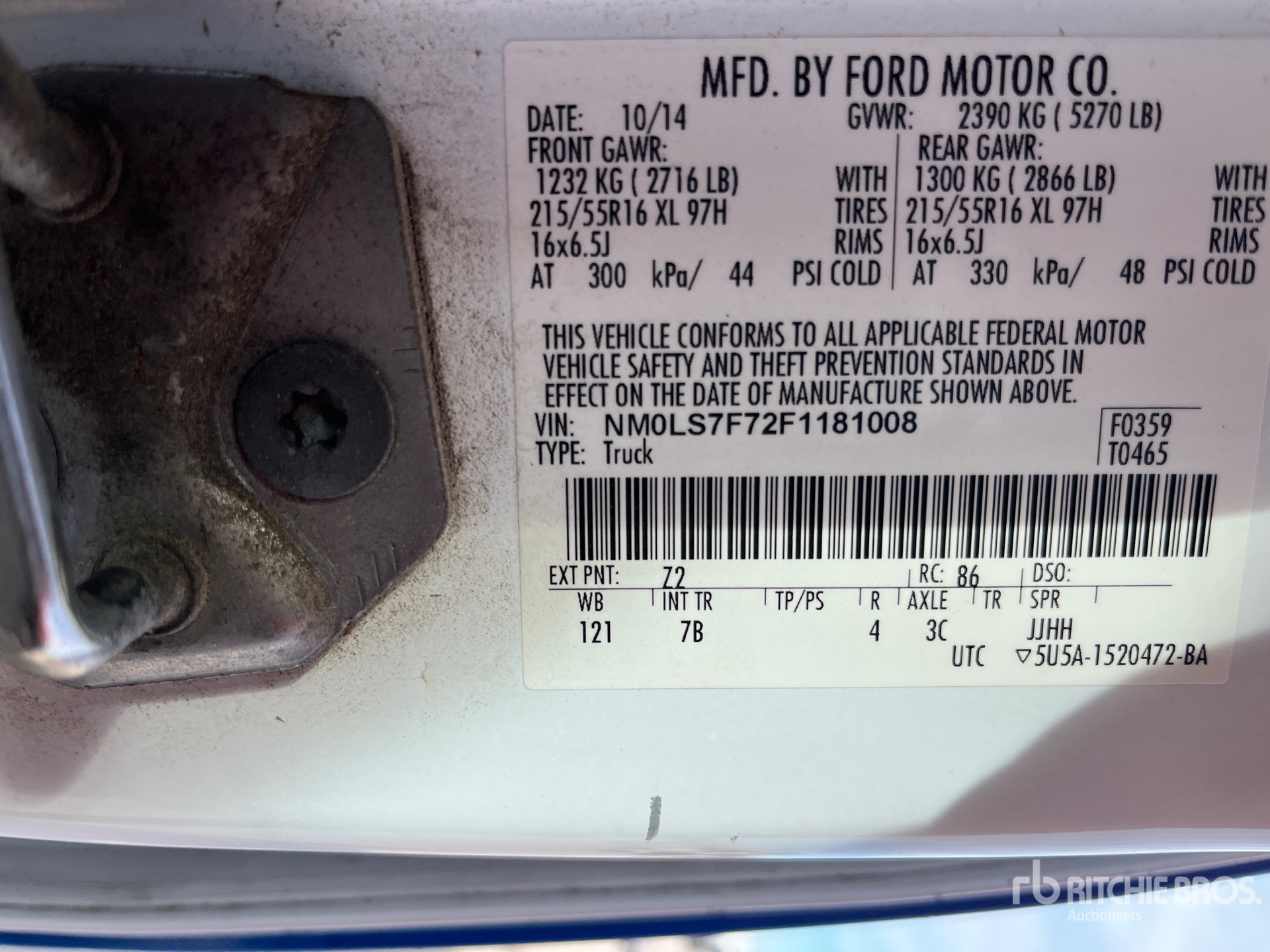2015 Ford TRANSIT CONNECT