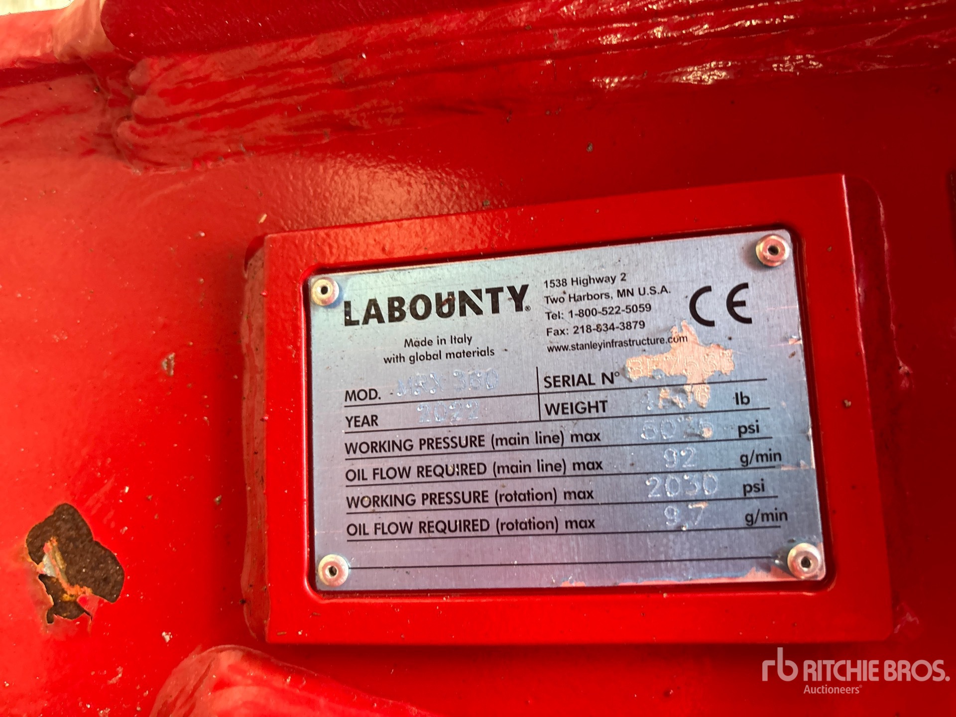 2022 Labounty MRX 360