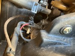 Motor with A/C Compressor